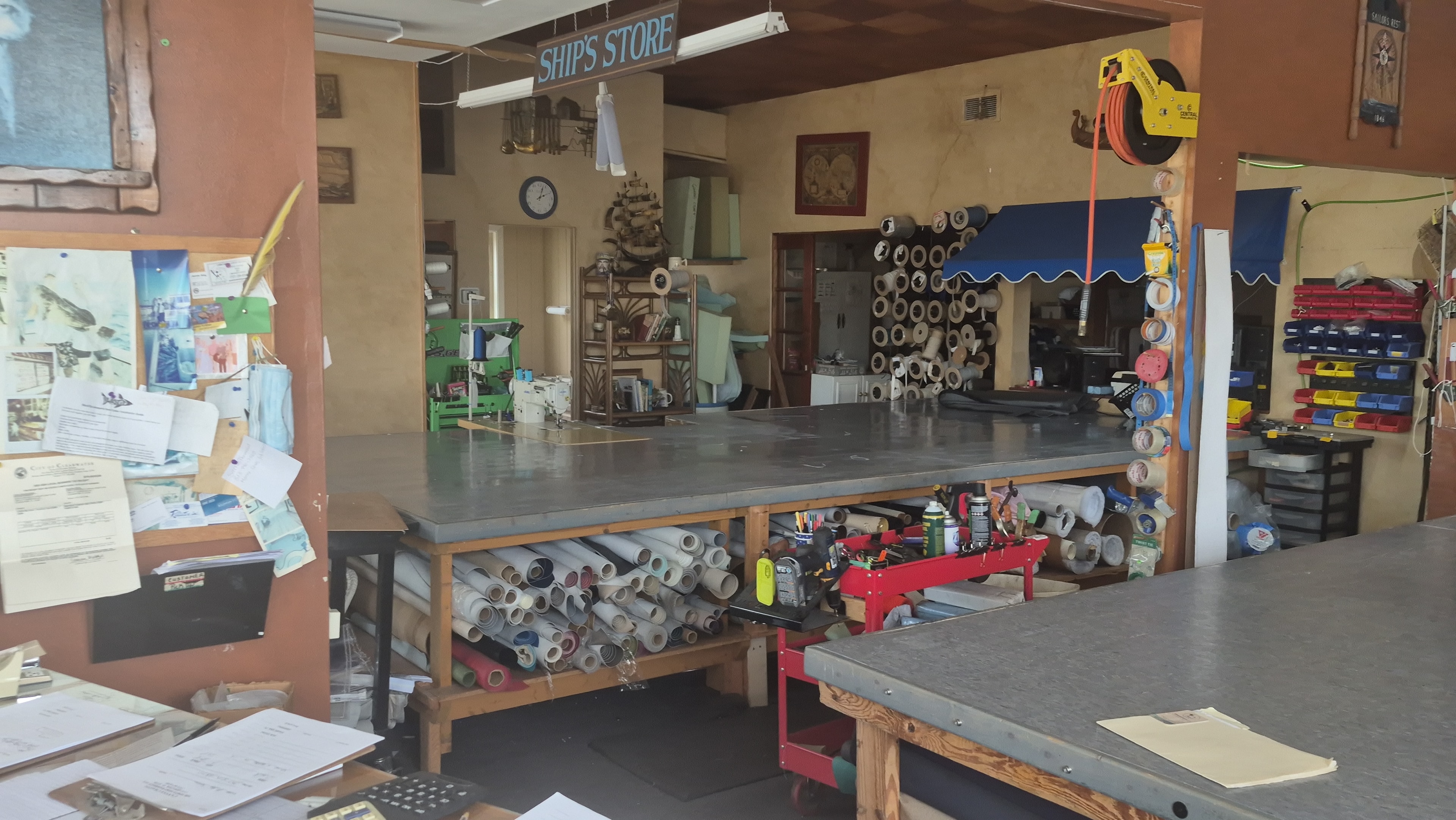 Inside the Canvas Crafts workshop